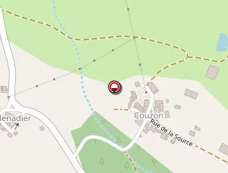 Carte de Fuziol Colonge Jean à Augerolles