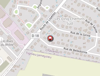 Carte de Mda Electroménager à Chavanoz