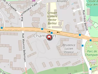 Carte de La Poste à Lyon