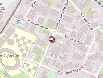 Carte de Studio Santé à Clermont-ferrand