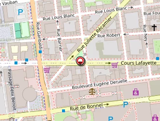 Carte de Les Merluchons à Lyon