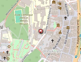 Carte de Rousselot Véronique à Lyon