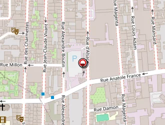 Carte de Amst Communication à Villeurbanne