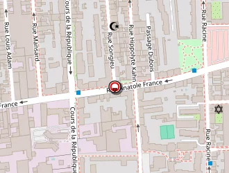 Carte de Numéricable à Villeurbanne