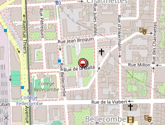 Carte de Media Alarme à Lyon