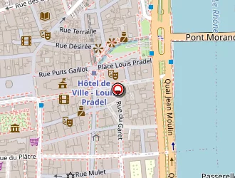 Carte de Xs Bar à Lyon