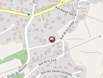 Carte de Le Petit Graillou à Orcines