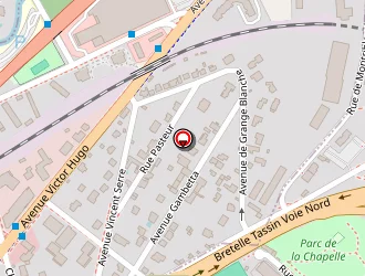 Carte de Adapei Du Rhône à Lyon