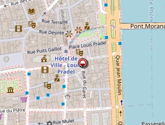 Carte de Waterbike à Lyon