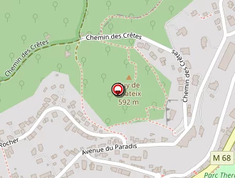 Carte de Petit Casino à Royat