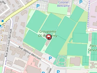 Carte de Gymnases à Meyzieu