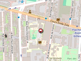 Carte de Bonneau Olivier à Villeurbanne