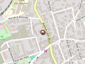 Carte de Espace Caf (c.a.f) à Clermont-ferrand