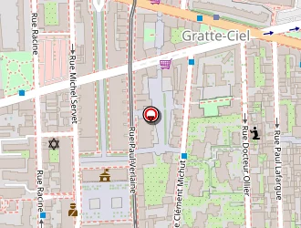 Carte de Elitis à Villeurbanne