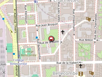 Carte de L'empreinte à Lyon