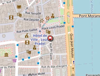 Carte de Le Jean Moulin à Lyon