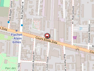 Carte de Otto Grazyna à Villeurbanne