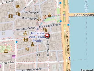 Carte de L'officina à Lyon