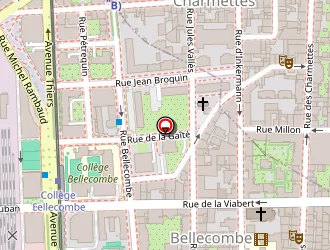 Carte de Barthélemy-bansac Malika à Lyon