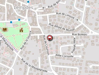 Carte de Ferreira Américo à Lempdes