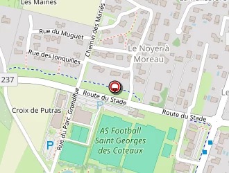 Carte de Berflex à Saint-georges-des-coteaux