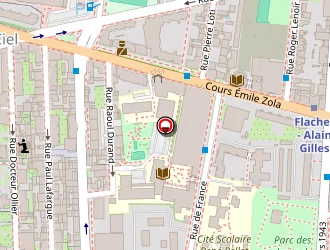 Carte de Onze.5 à Villeurbanne