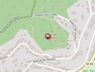 Carte de Royat Chatel à Royat