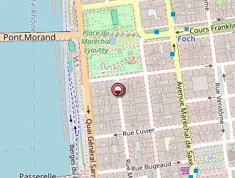 Carte de La Cantine à Lyon