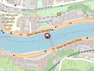 Carte de Lucky Seven à Lyon