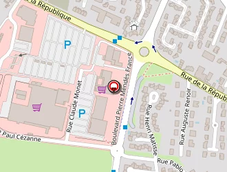 Carte de Mc Facades à Meyzieu