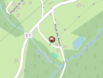 Carte de La Fringale à Hauteluce