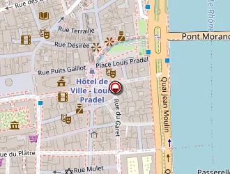 Carte de Espace Sfr à Lyon