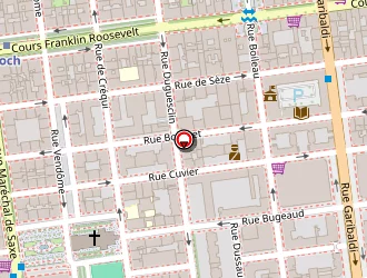 Carte de Carrel à Lyon