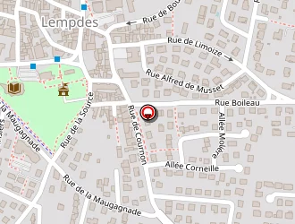 Carte de Transports Rourre à Lempdes