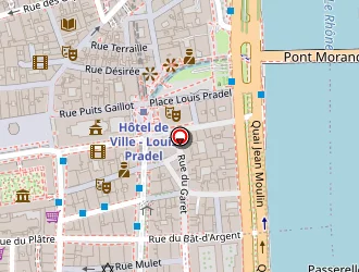 Carte de Au Bal Masqué à Lyon