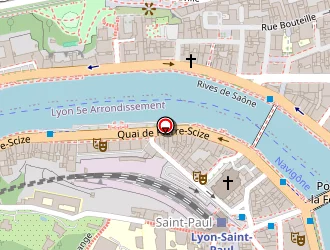 Carte de College Hôtel à Lyon