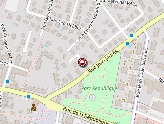 Carte de Copideal à Meyzieu