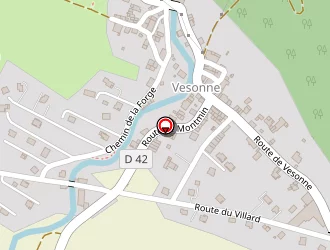 Carte de Ecole De Vesonnes à Faverges