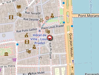 Carte de Société Générale à Lyon