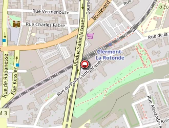 Carte de James Thierry à Clermont-ferrand