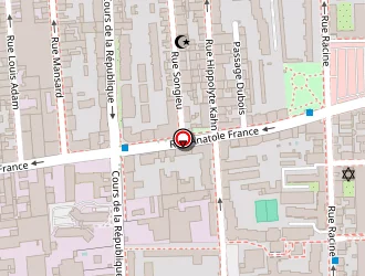 Carte de Dif 69 à Villeurbanne