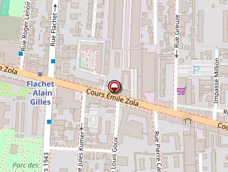 Carte de Matmut à Villeurbanne