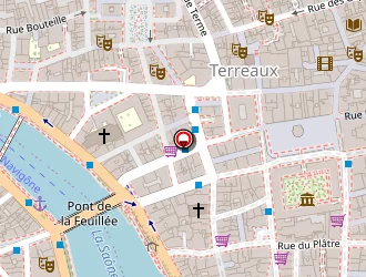 Carte de Galeries Michel Estades à Lyon