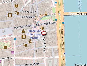 Carte de Advance Capital à Lyon