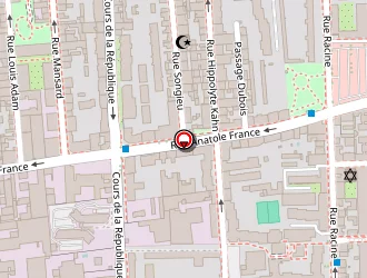 Carte de Rhône Feu à Villeurbanne