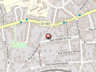 Carte de Mjpm-behar à Clermont-ferrand