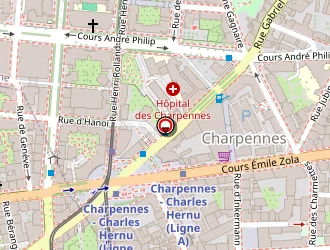 Carte de Les Jules à Lyon