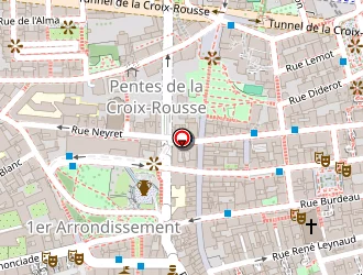 Carte de Bois D' Ange à Lyon