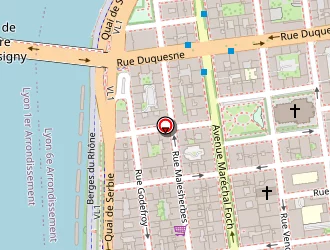 Carte de Rb Bijoux Paris à Lyon