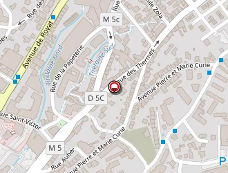 Carte de Baggi Colette à Chamalières